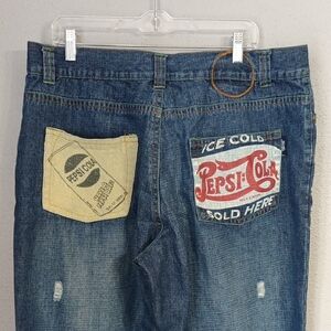 Pepsi Cola Sold Here Jeans 38x32